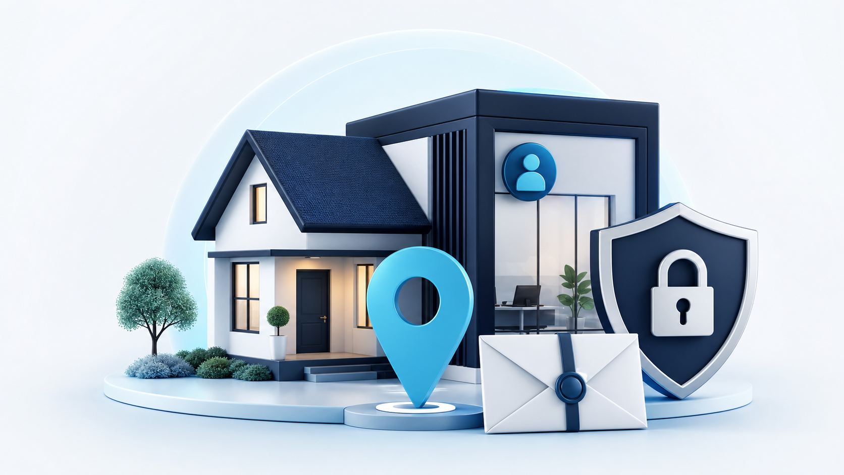 Domiciliation d’une société à domicile avec protection de l’adresse